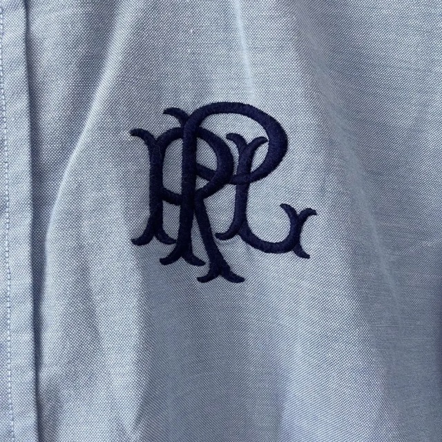 【美品 レア】ラルフローレン BDシャツ 長袖シャツ 刺繍ロゴ オックスフォード
