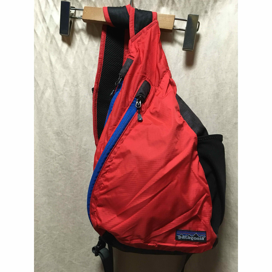 美品 patagonia F0 旧 ライトウェイトトラベルスリング アトムメンズ