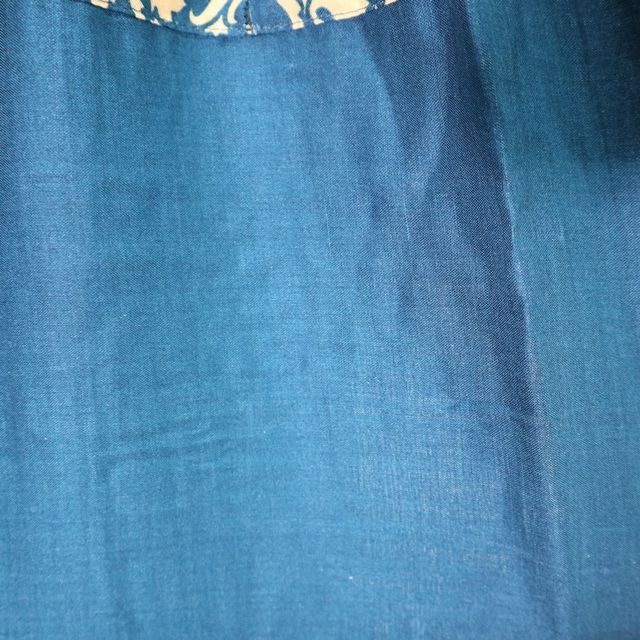 ゴリ＊様専用　【新品・B級品】ハイウエストアラジンパンツ　藍色系　 レディースのパンツ(サルエルパンツ)の商品写真