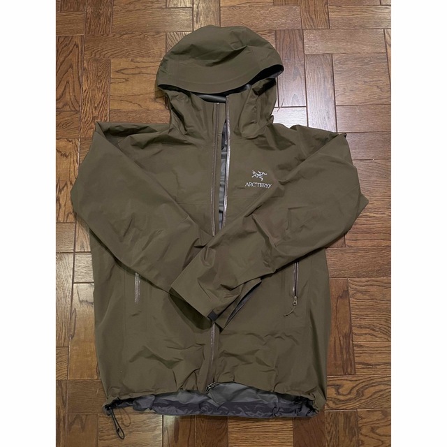 アークテリクス ベータsl gore-tex カーキ Lサイズ - ナイロンジャケット