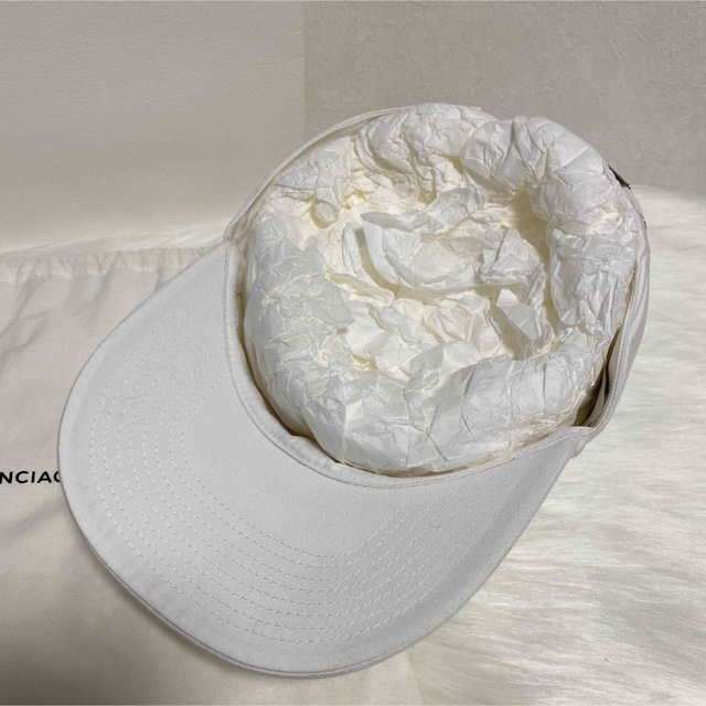 BALENCIAGA キャップ 白 帽子 ホワイト バレンシアガ