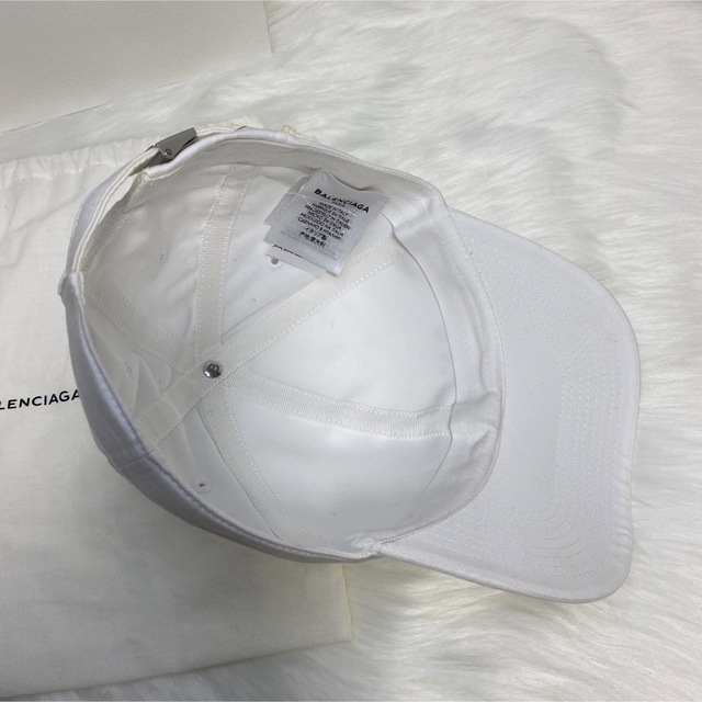 BALENCIAGA キャップ 白 帽子 ホワイト バレンシアガ | capacitasalud.com