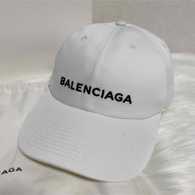 BALENCIAGA キャップ 白 帽子 ホワイト バレンシアガ | capacitasalud.com