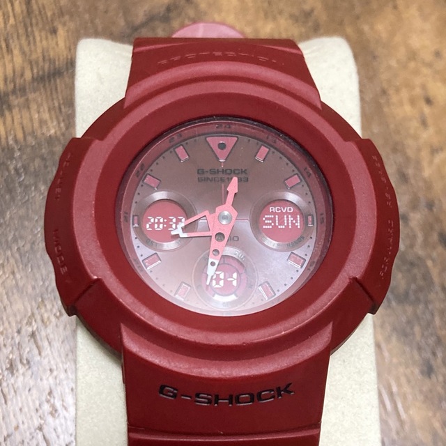 G-SHOCK(ジーショック)のG-SHOCK スペシャルモデル「RED OUT」 AWG-M535 メンズの時計(腕時計(アナログ))の商品写真