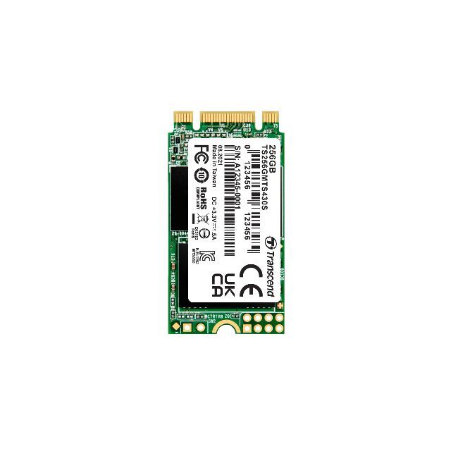 【スタイル:2)256GB】Transcend SSD M.2 2242 256