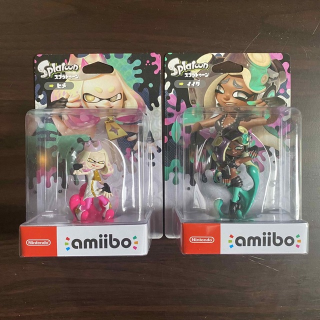 【新品未開封品】スプラトゥーン amiibo ヒメ＋イイダ