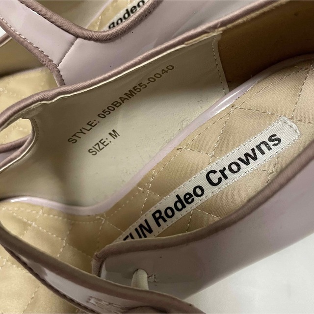 RODEO CROWNS(ロデオクラウンズ)のrodeo crowns ロデオクラウンズ　パンプス　Mサイズ　美品 レディースの靴/シューズ(ハイヒール/パンプス)の商品写真