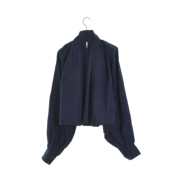 JIL SANDER ジルサンダー カジュアルシャツ 32(M位) 紺 | www
