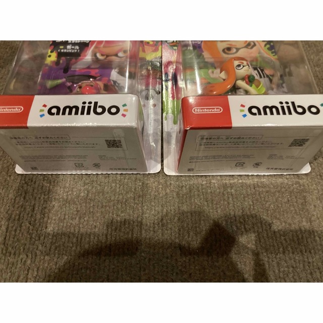 任天堂(ニンテンドウ)のよねすけ様専用　amiibo ガール　ネオンピンクガール　セット販売 エンタメ/ホビーのフィギュア(ゲームキャラクター)の商品写真