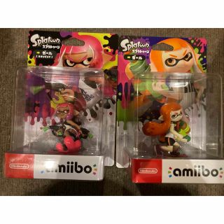 ニンテンドウ(任天堂)のよねすけ様専用　amiibo ガール　ネオンピンクガール　セット販売(ゲームキャラクター)