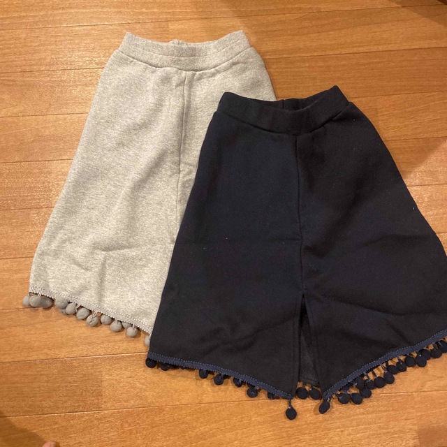 お値下げ♡ボンボン付きスカート キッズ/ベビー/マタニティのキッズ服女の子用(90cm~)(スカート)の商品写真