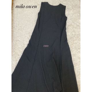 ミラオーウェン(Mila Owen)のmila owen☆チューブトップ付背中空きワンピース(ロングワンピース/マキシワンピース)