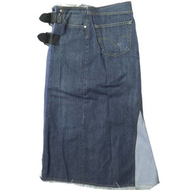 【試着のみ】NEEDLES WRAP SKIRT DENIM