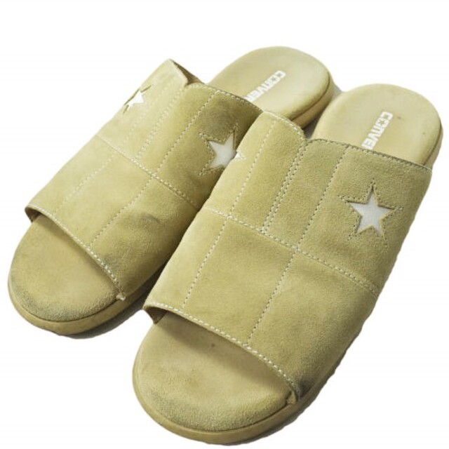 CONVERSE ADDICT コンバースアディクト ONE STAR SANDAL ワンスターサンダル US10.5(29cm) SAND スエード ベージュ シューズ【CONVERSE ADDICT】メンズ