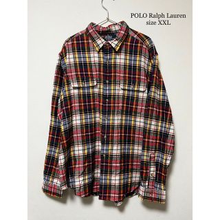 ポロラルフローレン(POLO RALPH LAUREN)のPolo Ralph Lauren ネルシャツ オーバーサイズ フランネルシャツ(シャツ)