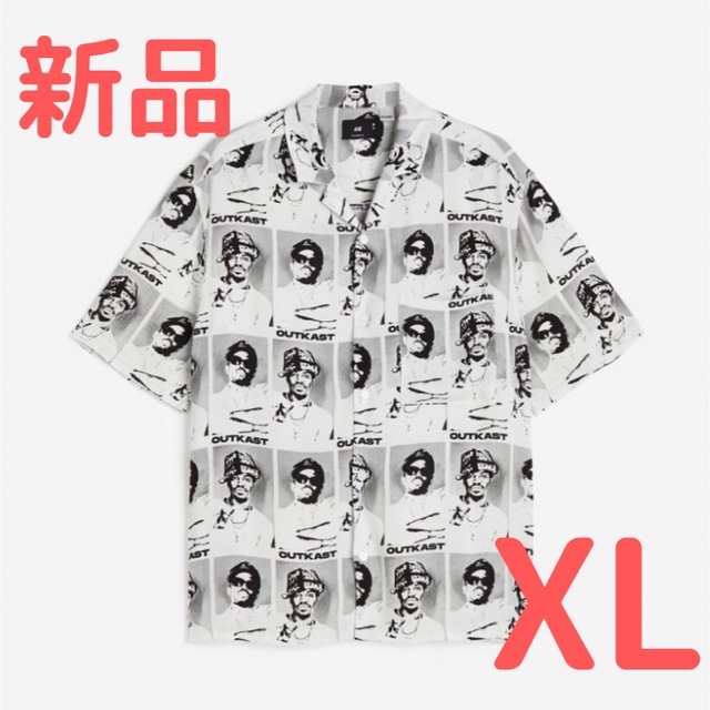 H&M(エイチアンドエム)の【Dragon Ash Kj着用 XLサイズ】Outkast メンズのトップス(シャツ)の商品写真