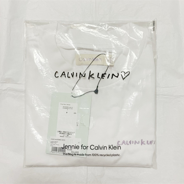 Jennie for Calvin Klein Tシャツ 白 S ホワイト 3