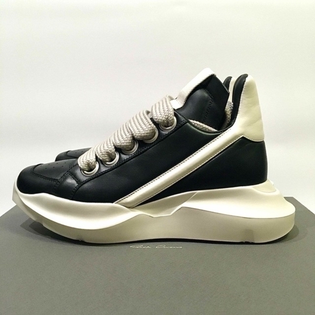 Rick Owens - 40 新品正規品 RICK OWENS GETH RUNNER レザースニーカー