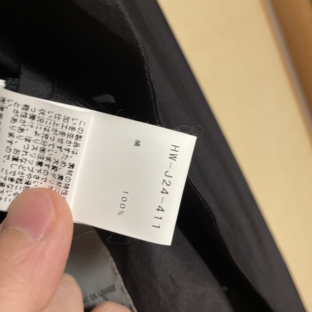 Yohji Yamamoto POUR HOMME(ヨウジヤマモトプールオム)のヨウジヤマモト　内田すずめ メンズのジャケット/アウター(チェスターコート)の商品写真
