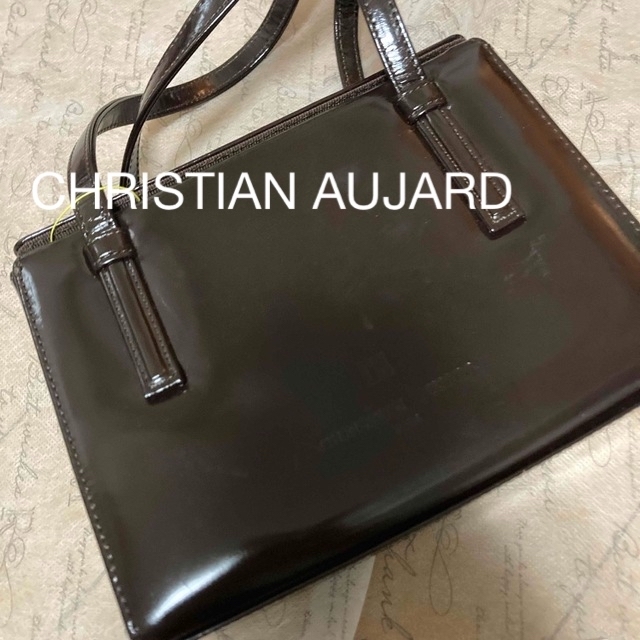 CHRISTIAN AUJARD(クリスチャンオジャール)の未使用品　CHRISTIAN AUJARD バニティバッグ レディースのバッグ(ハンドバッグ)の商品写真