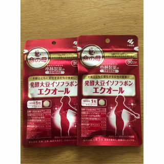 コバヤシセイヤク(小林製薬)の命の母 発酵大豆イソフラボン エクオール 30日分　2袋(その他)