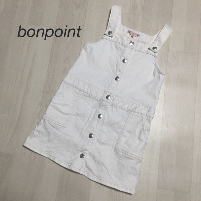 bonpoint ボンポワン　デニム　ワンピース