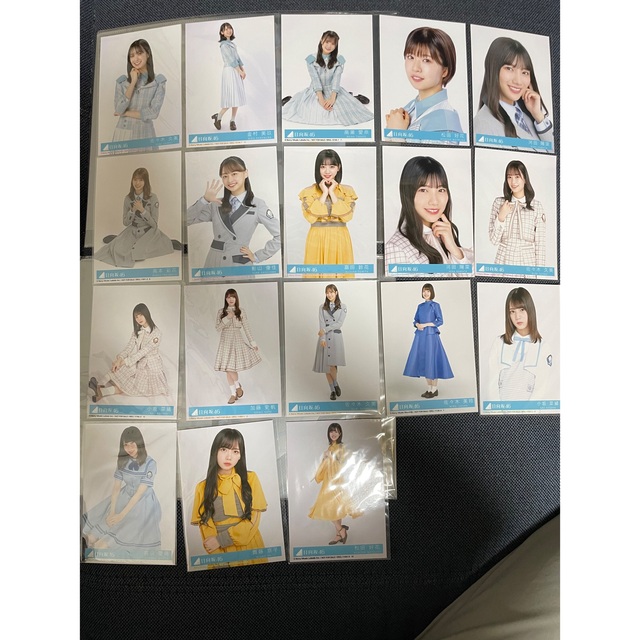 日向坂46グッズ 生写真44枚/CD/ステッカー/ポストカード