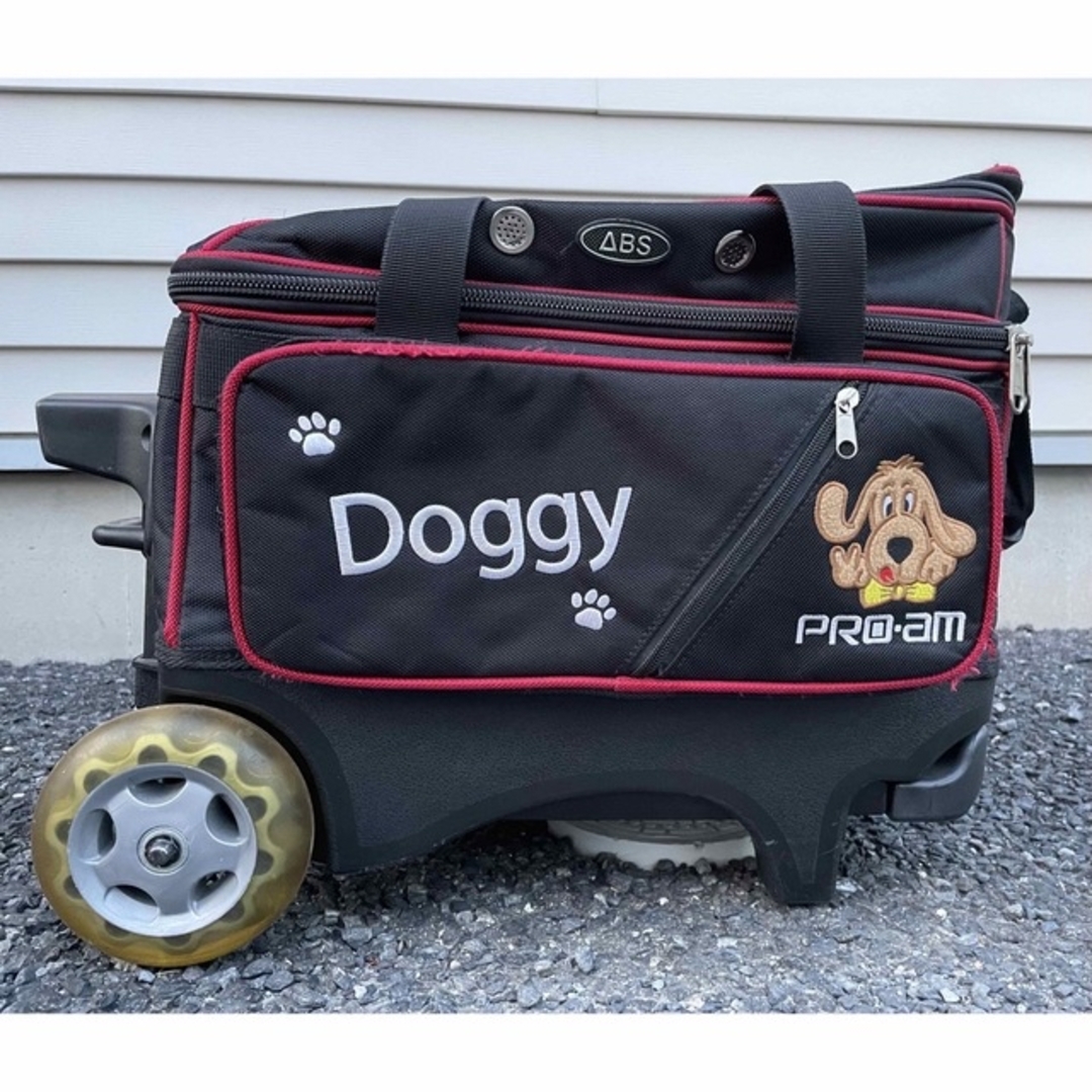 doggy bagと15ポンドのボーリングボール2個セット！