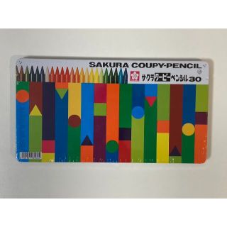 サクラクーピーペンシル 30色 ケース入 サクラクレパス COUPYPENCIL(クレヨン/パステル)