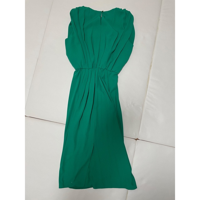 asos グリーンドレス レディースのフォーマル/ドレス(ロングドレス)の商品写真