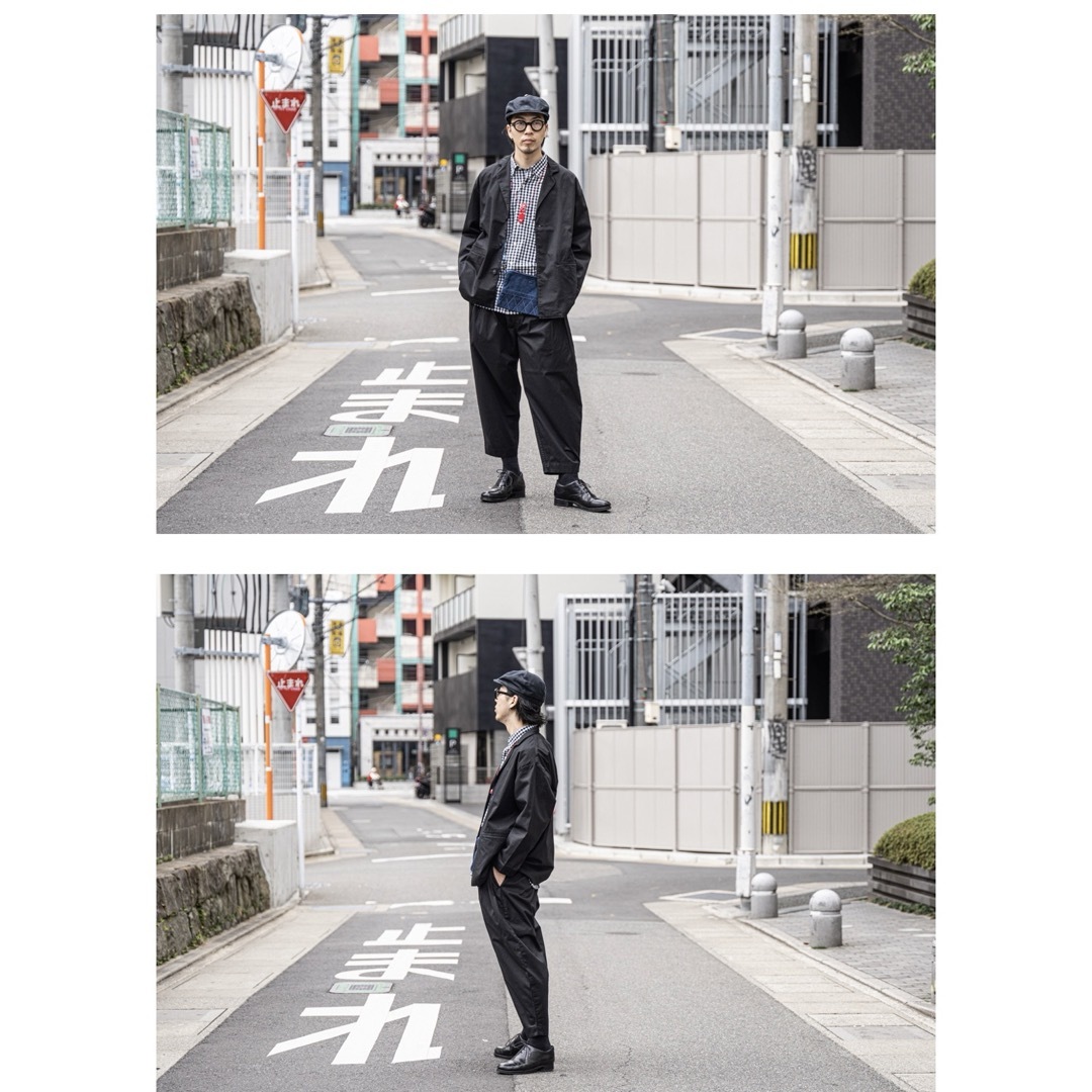 PORTER CLASSIC(ポータークラシック)のPORTER CLASSIC GABADINE WIDE PANTS ギャバジン メンズのパンツ(その他)の商品写真