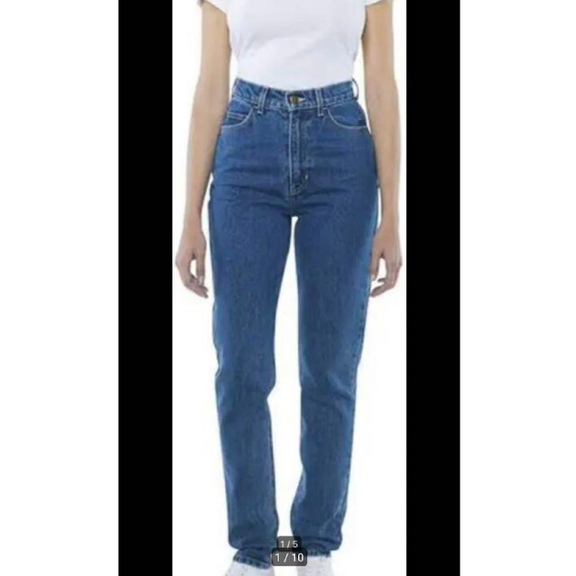 American Apparel - American Apparel ハイウエスト デニム 28インチの