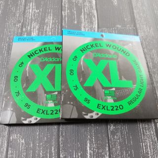 新品　D'Addario ダダリオ ベース弦 ニッケル  EXL220(弦)