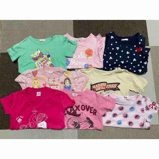 120センチ　夏トップス女の子まとめ売り(Tシャツ/カットソー)