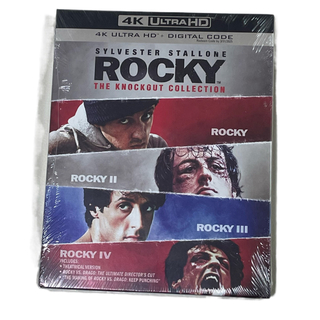 新品未開封】ロッキー ノックアウトコレクション 4K UHD ５枚組 海外盤 