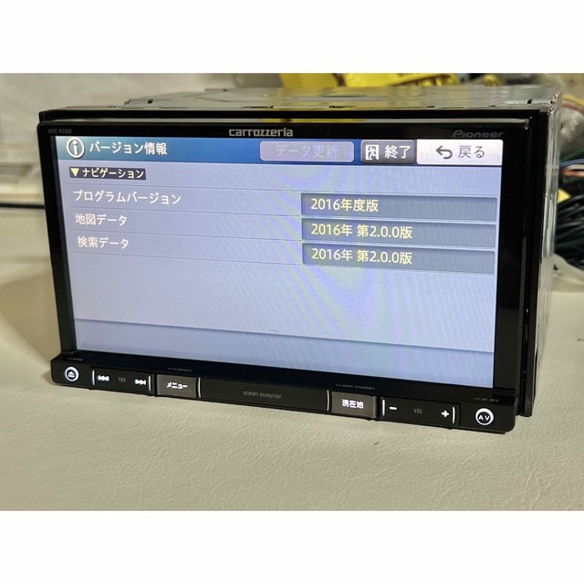 Pioneer(パイオニア)のパイオニア 楽ナビ  AVIC-RZ800 自動車/バイクの自動車(カーナビ/カーテレビ)の商品写真