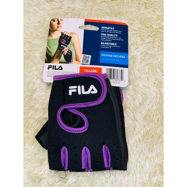 FILA(フィラ)の【ML】フィラFILAウエイトトレーニンググローブ　筋トレ スポーツ/アウトドアのトレーニング/エクササイズ(トレーニング用品)の商品写真