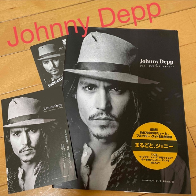 Johnny Deppフォトバイオグラフィ エンタメ/ホビーの雑誌(アート/エンタメ/ホビー)の商品写真