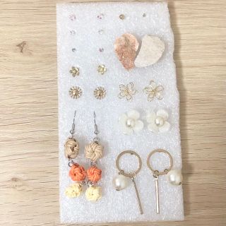 ピアス 10ペア ゴールド まとめ売り ファッションピアス 18G(ピアス)