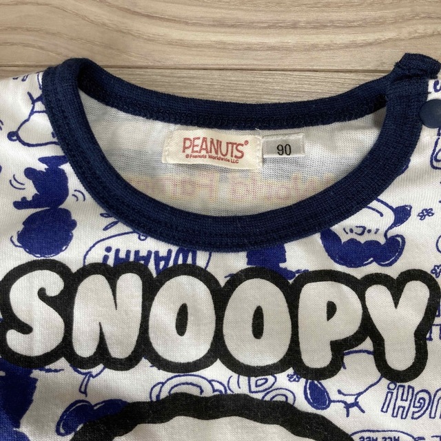 PEANUTS(ピーナッツ)のスヌーピー　ロンT   90 キッズ/ベビー/マタニティのキッズ服男の子用(90cm~)(Tシャツ/カットソー)の商品写真