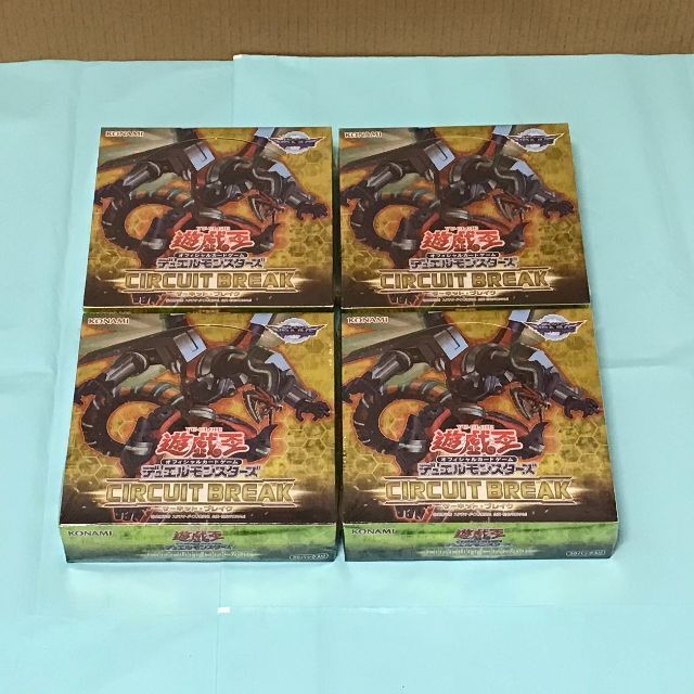 エンタメ/ホビー遊戯王 サーキットブレイク 未開封 4BOX