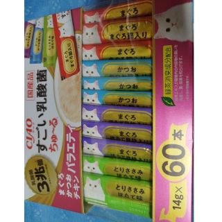 イナバペットフード(いなばペットフード)のペットフードすごい乳酸菌ちゅーる60本(ペットフード)