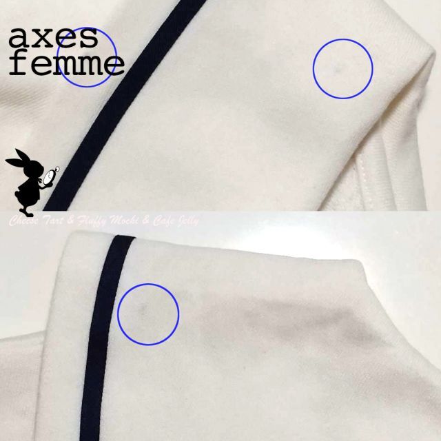 axes femme(アクシーズファム)の※ axes femme POETIQUE 刺繍セーラーカットワンピース レディースのワンピース(ミニワンピース)の商品写真