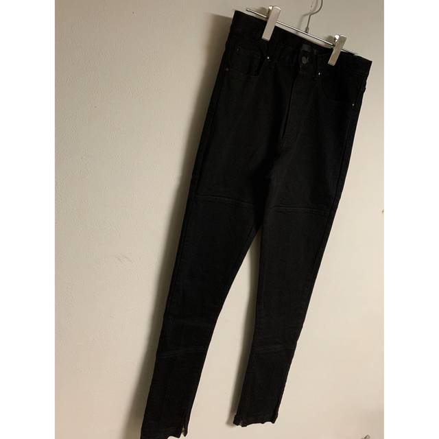 【美品】JUHA ユハ ZIPSLIT SKINNY DENIM PANTS メンズのパンツ(その他)の商品写真