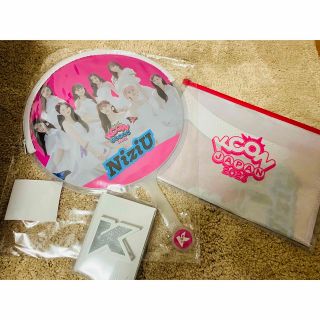 NiziU KCON 2023 うちわ スローガン ライトシェイカー セット(アイドルグッズ)