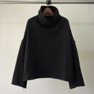 コムデギャルソン(COMME des GARCONS)のbalmung/ジップスリーブスウェット（黒）(スウェット)