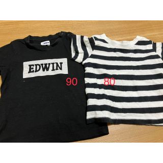 エドウィン(EDWIN)のTシャツセット　90cm 80cm(Ｔシャツ)