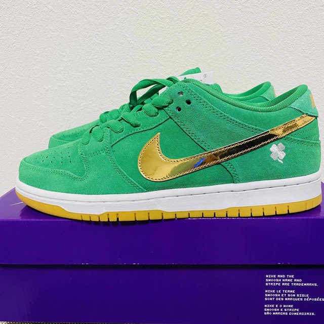 26cm nike sb dunk low pro pine green 緑