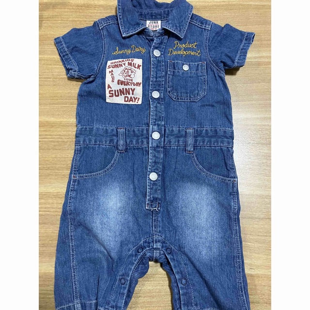 JUNK STORE(ジャンクストアー)のJUNK STORE ロンパース　つなぎ　90cm キッズ/ベビー/マタニティのキッズ服男の子用(90cm~)(その他)の商品写真