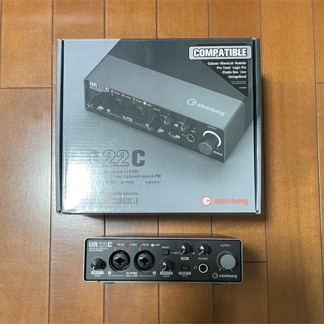 ［とんも様専用］steinberg UR22C  オーディオインターフェイス  楽器のDTM/DAW(オーディオインターフェイス)の商品写真